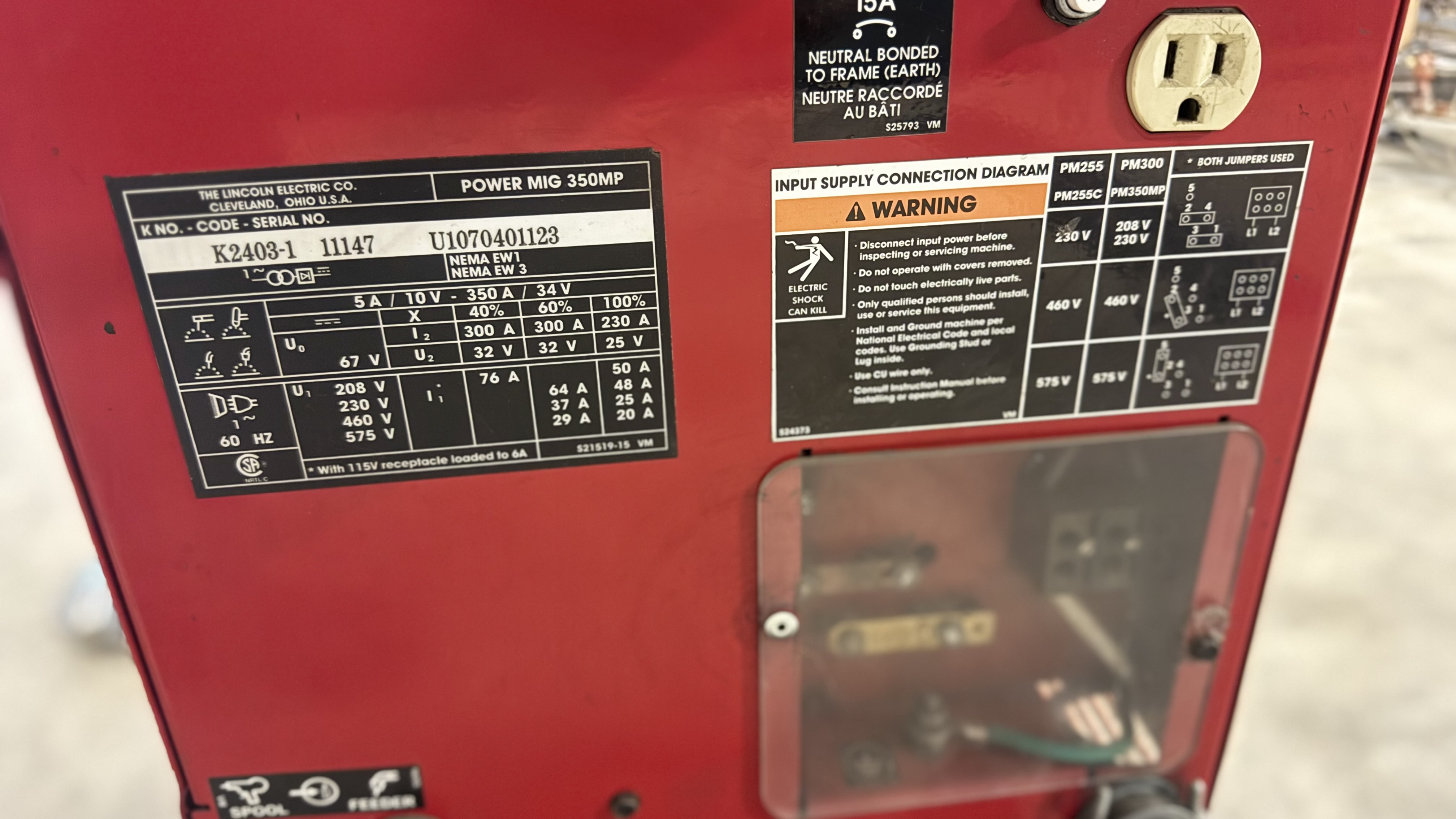 Soudeuse Multi Proceder Lincoln 350MP – Image 5